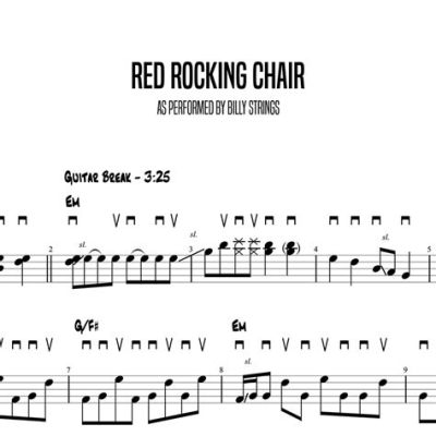  Red Rocking Chair 이라는 멜로디는 슬픔과 희망이 교차하는 아름다운 블루그라스 명곡입니다